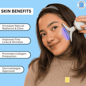 LED Face and Neck Therapy Massager