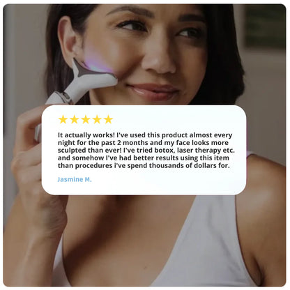 LED Face and Neck Therapy Massager